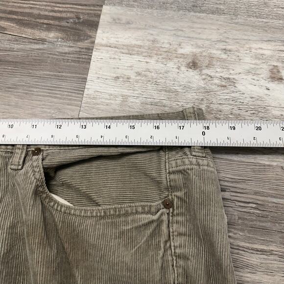 Polo Ralph Lauren Gray Mens 36x32 Classic‎ Straight Leg Preppy Corduroy Pants - Picture 8 of 13